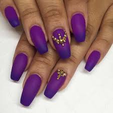 Fall ombre nails are really in right now. Matte Light Blue Ombre Nails Matte