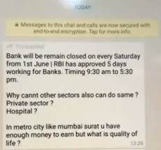 The term refers to all public holidays in the united kingdom be they set out in statute. Did Rbi Make All Saturdays Bank Holidays Fact Check Digit Eye