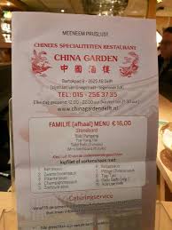 De drie hebben bij de overval mogelijk. China Garden Delft Restaurantbewertungen