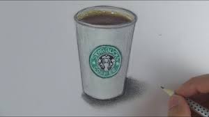 Then, simply draw 2 lines connecting the top corners of your box and 2 lines connecting the bottom corners. How To Draw A 3d Starbucks Cup Vtwctr