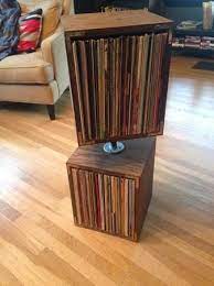 Vinyl Record Storage Solution Swivels Vinyl Record Storage Diy Record Storage Vinyl Storage