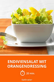 Endiviensalat Mit Orangendressing Rezept Endiviensalat Salat Orangendressing