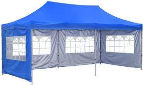 There is no faster way: Amazon Com Outdoor Basic 10x20 Ft Wedding Party Canopy Tent Pop Up Instant Gazebo With Removable Sidewalls And Windows Blue 4 Walls Garden Outdoor