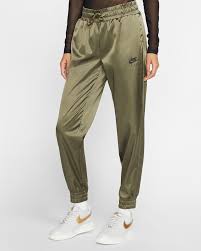 nike air womens satin track pants