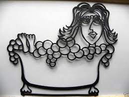 Check spelling or type a new query. Lady In Bathtub W Bubbles Bathroom Decor Metal Wall Art By Jnj Metalworks 29 99 Rust Resistant Paint High Qu Wall Decor Amazon Bath Wall Art Metal Wall Art