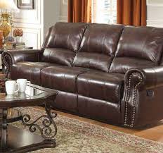 Leather Reclining Sofa Nailhead Trim Leather Reclining Sofa Reclining Sofa Power Reclining Sofa