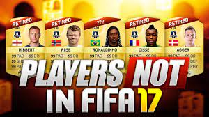 Create your own fifa 21 ultimate team squad with our squad builder and find player stats using our player database. Players Not In Fifa 17 Youtube