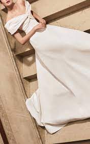 Harlow Off The Shoulder Gown By Carolina Herrera Bridal For Preorder On Moda Operandi Carolina Herrera Bridal Carolina Herrera Bridal Lace
