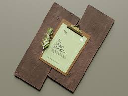 Free Menu Mockup Mockups Design Free Premium Mockups In 2020 Menu Mockup Mockup Design Mockup