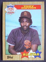 Tony Gwynn (All Star) #599 Topps 1987 Baseball Card (San Diego Padres) VG |  eBay