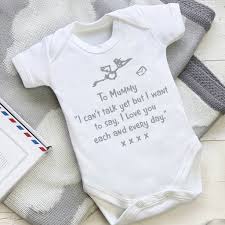 Adorable baby shower gift ideas to welcome new little people! Mum To Be Babygrow A Perfect Baby Shower Gift By Stork Mail Notonthehighstreet Com