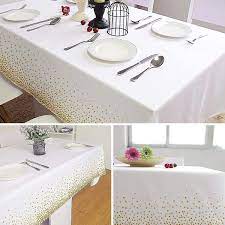We did not find results for: Buy 4 Pack White And Gold Tablecloth For Rectangle Tables Gold Dot Disposable Tablecloths 54 X 108 Plastic Tablecloth Party Table Covers For Birthday Thanksgiving Christmas Wedding Outdoor Bbq White Online In Indonesia B093fcp65d