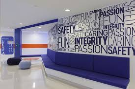 Jetblue Headquarters Opens Today In Lic Office Interior Design Interior Design