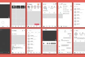 Instagram Mock Up Template Instagram Mockup Mockup Instagram