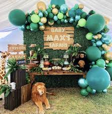 Baby Shower Safari Theme Https Birthdayparty5 Decordiyhouse Com Baby Shower Safari Theme 2020 Safari Party Temali Dogumgunu Partileri Parti Fikirleri
