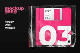 Floppy Disk Mockup In 2020 Floppy Disk Professional Business Cards Templates Mockup