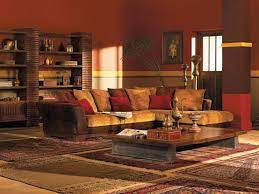 South Asian Style Arredamento Soggiorno Vintage