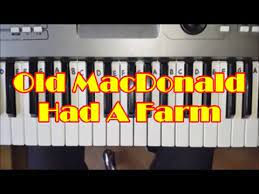 This video teaches you how to play the song old macdonald on the piano. Old Macdonald Had A Farm Easy Piano Keyboard Tutorial Youtube