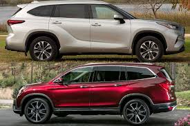 2020 toyota highlander vs 2020 honda pilot which is better autotrader honda pilot toyota highlander 3rd row suv