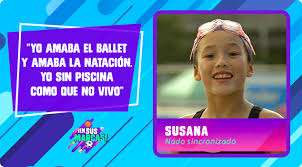 En menos de una semana volvió a. Con El Nado Sincronizado Aprendimos La Coordinacion Susana Mi Senal Colombia