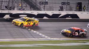 Talladega does not have lights, so racing at night was not an option. Michael Mcdowell Wins Rain Delayed Daytona 500 After Last Lap Wreck Sportsnet Ca