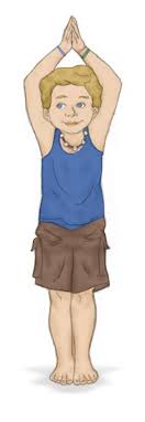 Extended Mountain Pose Kids Yoga Stories Yoga For Kids Weather Activities For Kids Yoga Story