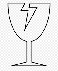 Colour this picture in beautiful colours. Broken Glass Coloring Page Wine Glass Clipart 4060298 Pikpng
