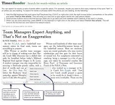 Nearly every web browser comes with a find tool, which allows you to scan the page for matching words or phrases. Search For Words Within An Article