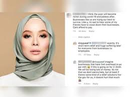 Kisah kejayaannya pernah dijadikan 'case study' dalam soalan peperiksaan sijil. Isu Golongan B40 M40 Vivy Yusof Saman Netizen