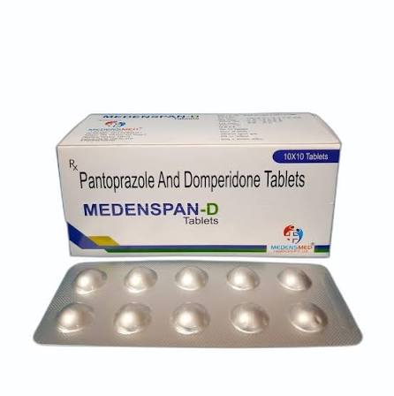 Pantoprazole 40 Mg + Domperidone 10 Mg Tablet at ₹ 850/box | Pantoprazole and Domperidone Tablets in Panchkula | ID: 23929875688