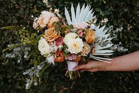 Cascading bouquets are having a bit of a moment right now. 19 Tropical Wedding Bouquets