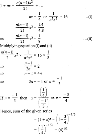 For Class 11 Maths Chapter 7 Binomial Theorem Ex 7 6