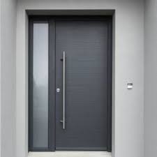 Porte d entrée villa moderne. Portes Contemporaine Pleine Ou Vitree Pour Votre Entree Art Et Fenetres