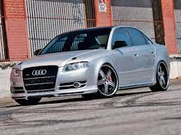 2005 Audi A4 2 0t Quattro Abt Front Spoiler Oe Phantom Black Grill Creative Autoworks Angel Eyes Photo 1 Audi A4 Audi Audi A4 Quattro