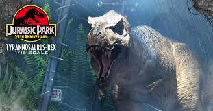 Jurassic park is based on a 1990 novel of the same title by american author michael crichton. Jurassic Park T Rex Diorama By Prime 1 Studio The Toyark News