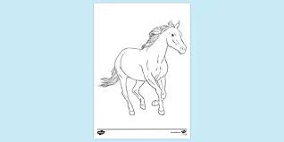 All you have to do is choose your favorites, straighten your hat, and mix up some mint juleps. Free Printable Horse Colouring Page Colouring Sheets