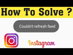 How To Fix Instagram Couldn T Refresh Feed Error In Android Ios Youtube
