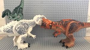 New lego city indominus rex vs king kong jungle cargo helicopter 60158 stop motion unboxing. Lego Jurassic World Animation T Rex Vs Indominus Rex Animation Youtube