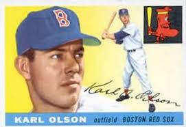 Karl Olson 1955 Topps #72 Base Price Guide