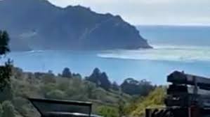 The timestamp shown at the top right of the images is the time when the images were last refreshed. New Zealand Wave Surge Follows Tsunami Warning After Earthquake