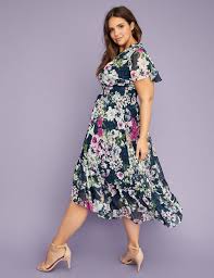 V Neck Floral Fit Flare Maxi Dress Dresses Maxi Dress Floral Fit