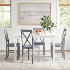 Mark all of your mounting holes with the legs in place. Eat In Kitchen Table Set Wayfair