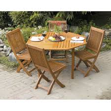 Be sure to provide ample shade for guests with a patio umbrella or sun shade, and shore up your purchase with a matching outdoor sectional, pair of chaise lounges or set of adirondack chairs to. Achla Designs Eucalyptus Wood Octagonal Dining Table Walmart Com Round Outdoor Dining Table Diy Patio Furniture Unique Patio Furniture