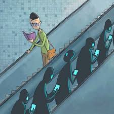 Ser Diferente Pensar Diferente Y No Ser Un Zombie Mas De La Sociedad Llena De Consumismo Satirical Illustrations Reading Art Meaningful Pictures