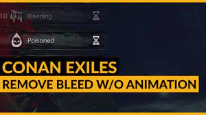 Check spelling or type a new query. Conan Exiles Remove Bleed W O Animation Patched Youtube
