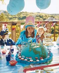 Ritzy Bee Blog Kids Themed Birthday Parties International Party Around The World Theme
