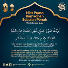 Adapun rukun puasa ramadhan adalah : Islam Nusantara Na Twitterze Tak Terasa Ibadah Puasa Ramadhan Sebentar Lagi Kita Akan Laksanakan Niat Puasa Ramadhan Adalah Salah Satu Kewajiban Yang Harus Dilaksanakan Ketika Akan Berpuasa Ramadan Berikut Kita Sajikan Niat