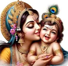 Radha Krishna Wall Self Adhesive New Modern Art & Trendy Wall Stickers for  Home Decoration, Living Room, Bedroom etc Size- Large 20x30 inch