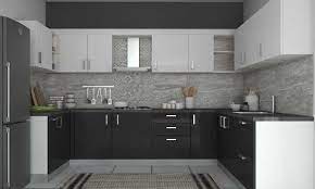 Asian Openbill U Shape Kitchen Kitchen Design Kitchen Remodel Modular Kitchen Design