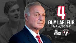 The QMJHL will retire Guy Lafleur's number 4
